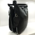 کیف زنانه شانه ای دوقلو وارداتی مشکی - Image 2