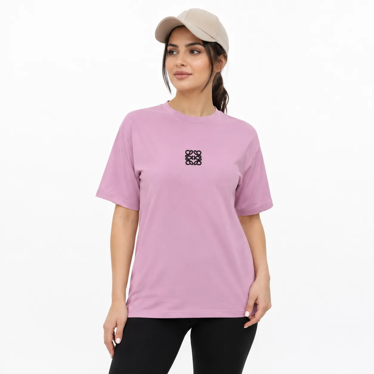 WD0092 تیشرت زنانه نخی وارداتی یاسی - Image 1