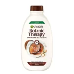 شامپو تغذیه‌کننده و نرم‌کننده گارنیه Botanic Therapy، حاوی شیر نارگیل و ماکادمیا | Garnier Botanic Therapy Coconut Milk & Macadamia Nourishing Shampoo