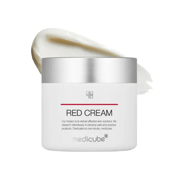 MediCube-Red-Cream-Anti-acne-and-Soothing-Cream کرم ضد جوش و آرامشبخش مدیکیوپ مدل Red Cream مناسب پوستهای مستعد آکنه - Medicube - Image 1
