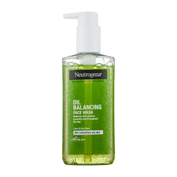 Neutrogena-Deep-Cleansing-Gel-for-Oily-Skin ژل شستوشوی عمقی و متعادلکننده چربی نوتروژینا مدل Oil Balancing حاوی لیمو و آلوئهورا، مناسب پوست چرب - Image 1