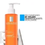 ژل شستشوی صورت روشن‌کننده و ضدلک لاروش پوزای حاوی ویتامین C و نیاسینامید مدل La Roche-Posay Vitamin C Brightening Cleanser - Image 3