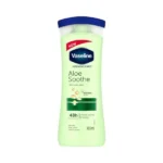 لوسیون بدن آبرسان و تسکین‌دهنده وازلین مدل Vaseline Intensive Care Aloe Soothe حجم ۴۰۰ میلی‌لیتر