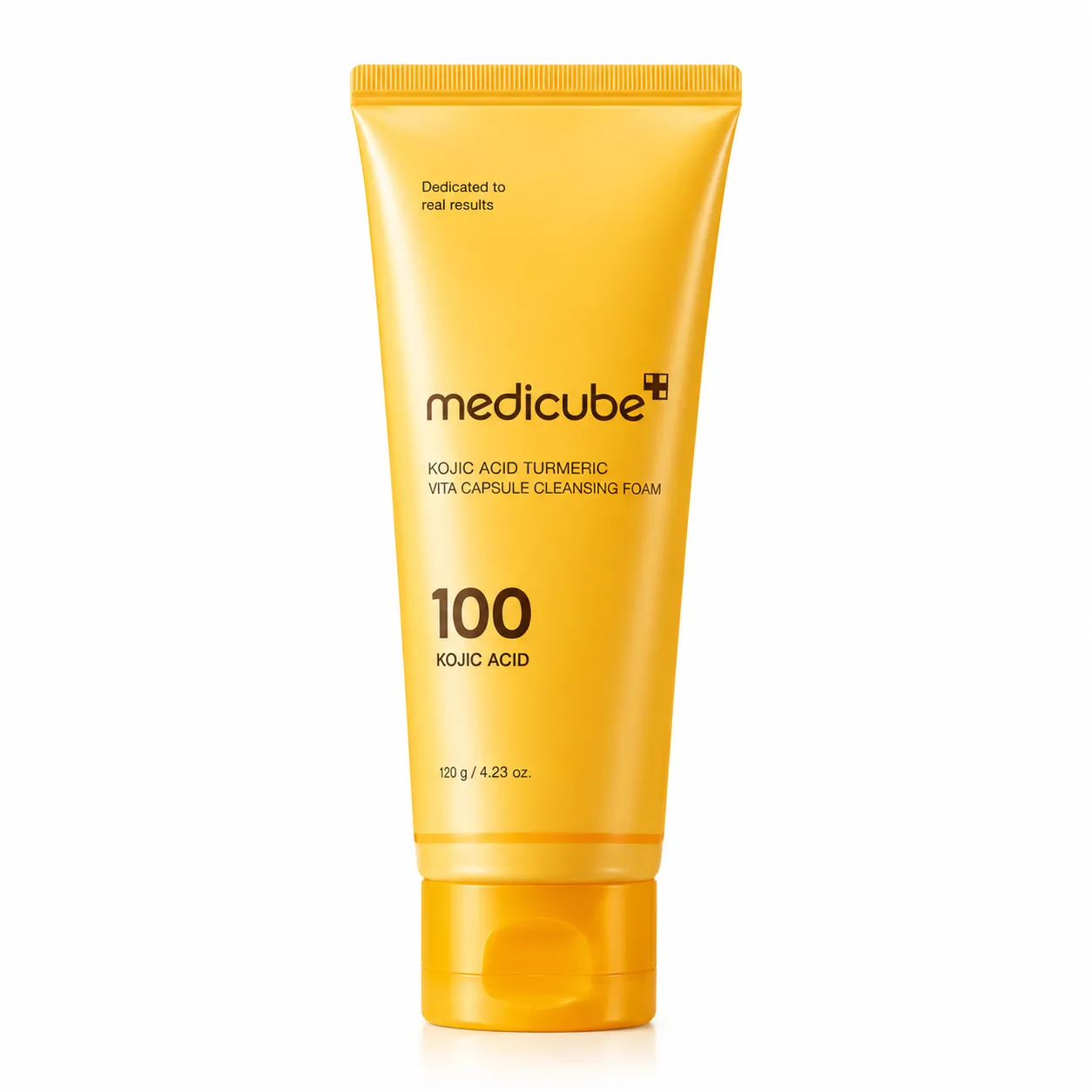 8671aacf-34c5-4dd7-b08b-644f5fb62d5f فوم شوینده کوجیک اسید و زردچوبه Medicube 120g - تصویر 1
